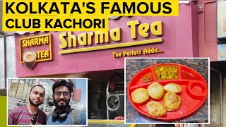 Kolkata's famous Club Kachori | Sharma Tea | Salt Lake || Vlog26 #indianstreetfood#kolkatastreetfood