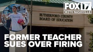 Former Rutherford County teacher sues district over firing linked to Charlie Kirk posts