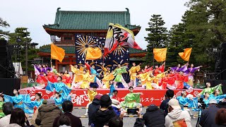 岐阜大学 騒屋 📍京都さくらよさこい (神宮道会場) 📅2022-04-02T11:42