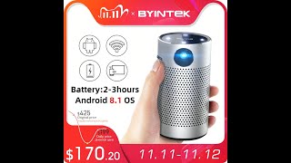 BYINTEK P7 Pocket Portable Pico Smart Android WIFI 1080p