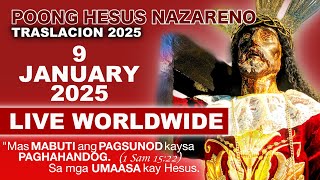 Quiapo Church Live Mass Today • 9 January 2025 (TRASLACION) • Kapistahan ng Poong Hesus Nazareno