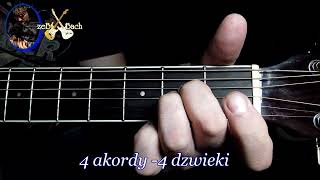 Gitara@zebbach -4 Akordy i 4 Dzwieki (Melodyjka dla poczatkujacych)