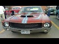 1970 amc amx 390 in big bad orange with a 6.3 litre engine the classics