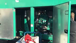 300kW Cummins Stationary Diesel Generator DQDAC w/ Level 2 Sound Enclosure  (S/N: L150905895)