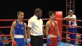 Finals YM48kg NAZAROV BILALHABASI (AZE) vs SABIROV SAYFIDDIN (UZB) | IBA YWCHs Budva 2024