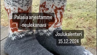 Palasia arjestamme joulukalenteri 15.12.2024 | Neuleet