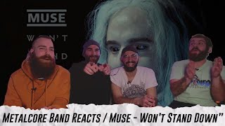 Metalcore Band Reacts | @muse  - Won't Stand Down