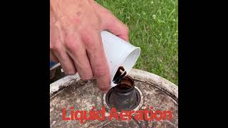 Liquid Vs Mechanical Aeration with Data