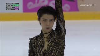 羽生結弦選手ヘルシンキGPSフリーのBユーロ解説翻訳、Yuzuru Hanyu 2018FinlandGP FS