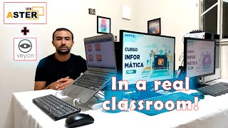 Using ASTER and VEYON in classroom (Multiseat and monitoring using just 2 PCs!)