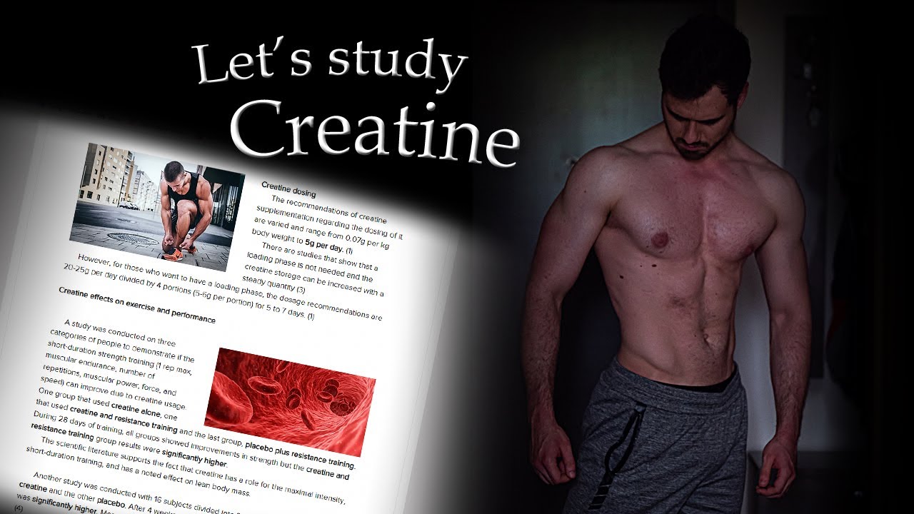 Creatine Vlog - Summarizing Studies To Learn More About Creatine - YouTube