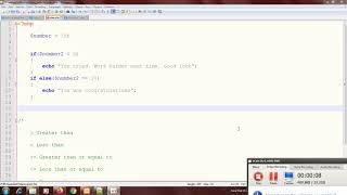 13. PHP TUTORIAL - else if statement