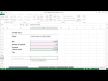 Microsoft Excel Tutorial - Using Excel’s ‘Future Value’ function (=FV)