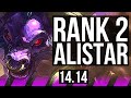 ALISTAR & Ezreal vs RELL & Kai'Sa (SUP) | Rank 2 Alistar, 67% winrate | BR Challenger | 14.14