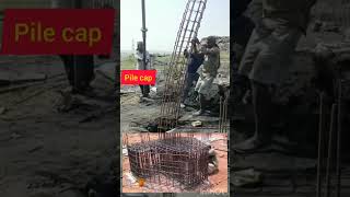 Pile Foundation with cap #viral #civilengineering #video