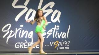 WLDC Qualifiers: Girls Salsa Solo under 12 @8th Salsa Spring Festival