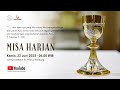 MISA HARIAN | Kamis, 22 Juni 2023 - 06.00 WIB | Gereja Katedral St. Petrus Bandung