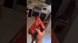 HILTI TE-104  test martello scalpello tassellatore hammer