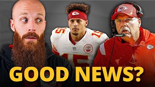 Andy Reid gives an ENCOURAGING update on Mahomes' Ankle! And more news