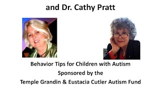 Eustacia Cutler Webinar: Conversation with  Cathy Pratt:  Behavior Tip