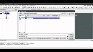 Salome-Meca and Code-Aster for modelling a simple test problem by Finite Elements.
