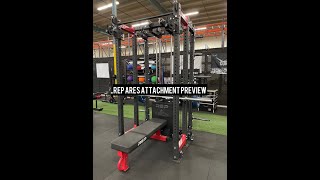 Rep Ares Preview. Full clip on my IG.  #homegym #garagegym #basementgym