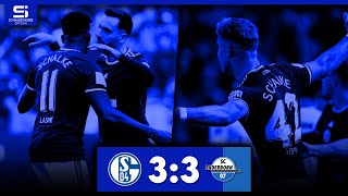FC Schalke 04 - SC Paderborn 3:3 | Tore & Highlights | Stadion Reaktion