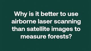 The potential of airborne laser scanning