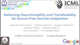 [ICML 2022] Balancing Discriminability and Transferability for Source-Free Domain Adaptation