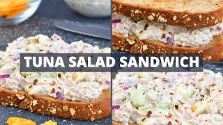Easy Tuna Salad Sandwich Recipe (Using Canned Tuna)