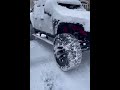 big truck full of snow jeep￼ snow truck shorts ytshorts winter nyc