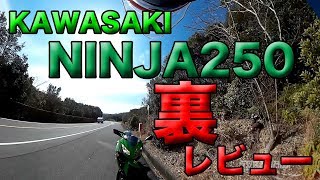 【裏レビュー NINJA250　2015年モデル紹介】グダ波裏レビュー