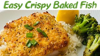 Baked Fish | How To Bake Crispy Baked Fish Recipe