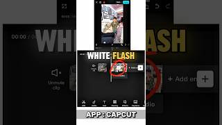 White flash Transition tutorial 🤯 #capcut #capcuttutorial