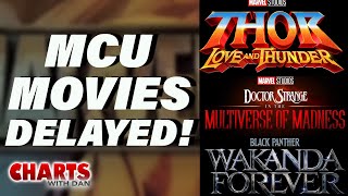 MCU Delays 2022 & 2023 Movies...But Don't Panic! - Charts with Dan!