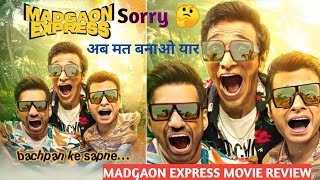Madgaon Express Movie Review | Nora Fatehi, Divyenndu, Avinash, Pratik Gandhi | the filmy forum