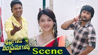 Nani, Mehreen And Vizag Rajesh Hilarious Comedy - Krishna Gaadi Veera Prema Gaadha Movie Scenes