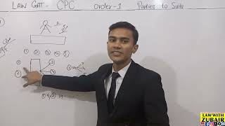 law gat cpc lectures | order 1 rule 1 to 13 -  parties to suits