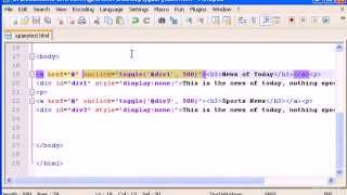 03 Toggle Effect (Section 7 - jQuery)