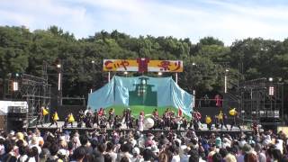 2015 9 13 こいや祭り　メイン会場　関学よさこい連 炎流