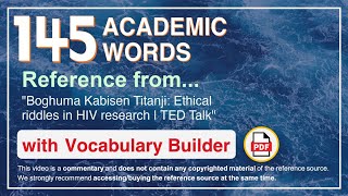 145 Academic Words Ref from \