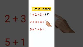 Brain Teaser #shorts #jinglebellrock #merrychristmas #explore #mathspuzzles #maths