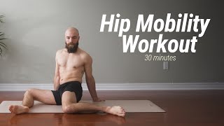 30 Minute Hip Mobility Workout | Follow Along, No Talking