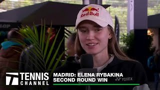 Elena Rybakina Continues Strong 2024 Season With Win Over Bronzetti | 2024 Madrid 2nd Round