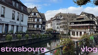 very chill and jazzy vlog in strasbourg