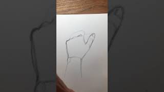 Hand perspective demonstration