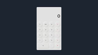 Neumorphism Calculator App Using HTML, CSS & Javascript