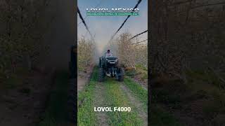 Tractor LOVOL F4000 especial para viñedos y espacios angostos con PTO delantera