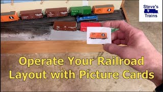 Tulsa Spur Part 9: Operate your model railroad with picture car cards