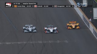 IndyCar Series 2018. Grand Prix of Indianapolis. Last Laps